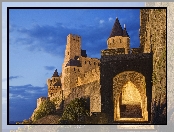 Forteca, Miasto Carcassonne, Francja