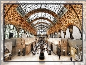 Wnętrze, Francja, Trey Ratcliff, Muzeum, Sztuki, Louvr, Paryż