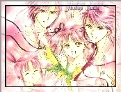Fushigi Yuugi, kwiat, dziewczyny