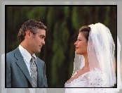 George Clooney, krawat, welon