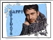 Gerard Butler, happy holidays