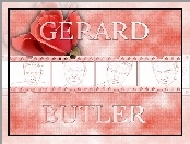 Gerard Butler, klisza, kwiatek