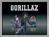 Gorillaz, gitara, zespół