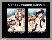 gojyo, ekipa, Saiyuki, hakkai, goku, sanzo