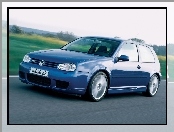 Golf 4, R32, Niebieski