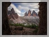 Włochy, Góry, Masyw, Tre Cime di Lavaredo, Dolomity