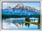 Jezioro, Góry, Las