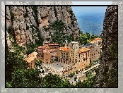 Góry, Klasztor Montserrat, Hiszpania