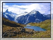 Góry, staw