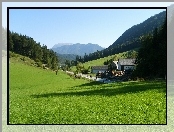 Góry Alpy, Motocykle, Tirol, Austria