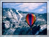 Zima, Góry, Balon