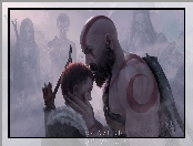 Syn, Gra, God of War, Kratos, Atreus