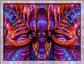 Grafika 3D, Abstrakcja, Wzór