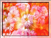 Kwiaty, Grafika, Fractalius