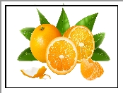 Pomarańcze, Grafika 2D