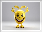 Grafika, Buźka, Radość