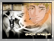 Great Teacher Onizuka, twarze, papieros, człowiek