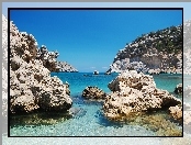 Grecja, Rodos, Anthony Quinn Bay