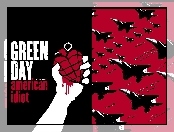 Green Day, American Idiot, Okładka, Płyty
