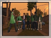 GTA SA, CJ, Osiedle, Gangsterzy