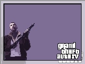 Gta 4, broń, postać, mężczyzna