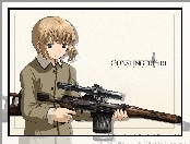 Gunslinger Girl, karabin, kobieta, snajperka