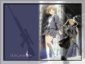 Gunslinger Girl, karabin, kobiety, broń