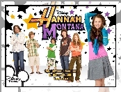 gwiazdki, Hannah Montana, Disney, Channel, postacie