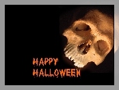 Halloween, czaszka