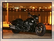 Czarny, Noc, Harley Davidson Night Rod Special