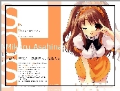 Suzumiya Haruhi No Yuuutsu, Mikuru Asahina, czarna kokarda