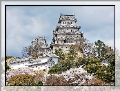 Miasto Himeji, Japonia, Zamek Himeji, Zamek Białej Czapli