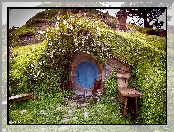 Domek, Hobbita, Roślinność