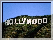 Napis, Hollywood, Wzgórze