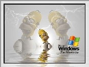 Windows, Homer, Simpson
