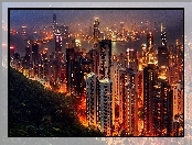 Hong Kong, Panorama, Miasta