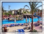 Hotel, Egipt, Basen, Kurort