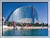 Hotel, Łódki, Jumeirah, Dubaj