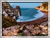 Skała, Hrabstwo Dorset, Anglia, Klif, Morze, Durdle Door