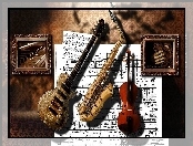 Nuty, Instrumenty, Muzyczne