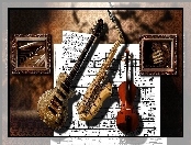Nuty, Instrumenty, Muzyczne