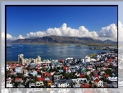 Islandia, Morze, Reykjavik, Miasto