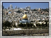 Izrael, Meczet na skale, Jerozolima, Miasto