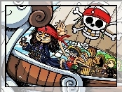 Jack Sparrow, One Piece, Statek, Kompas