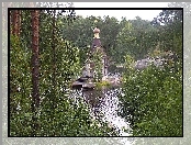 Cerkiew, Jezioro, Drzewa
