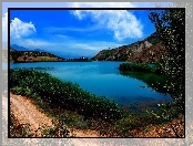 Jezioro, Iran, Góry, Valasht