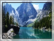 Góry, Jezioro, Las