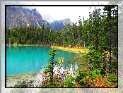 Góry, Jezioro, Las