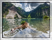 Jezioro, Austria, Konar, Góry