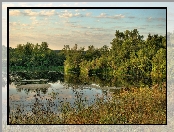 Jezioro, Odbicie